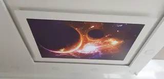 Mağazamızda baskılı tavan örneği, Mersin
